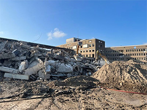 Voormalig Daniel den Hoed kliniek Rotterdam